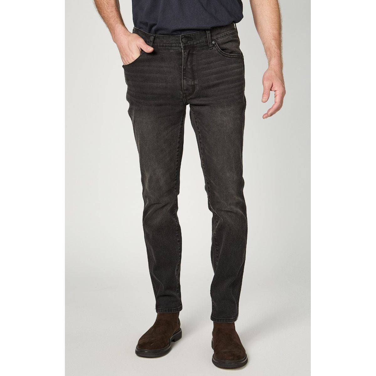 WRANGLER - Jeans Hombre Larston Black