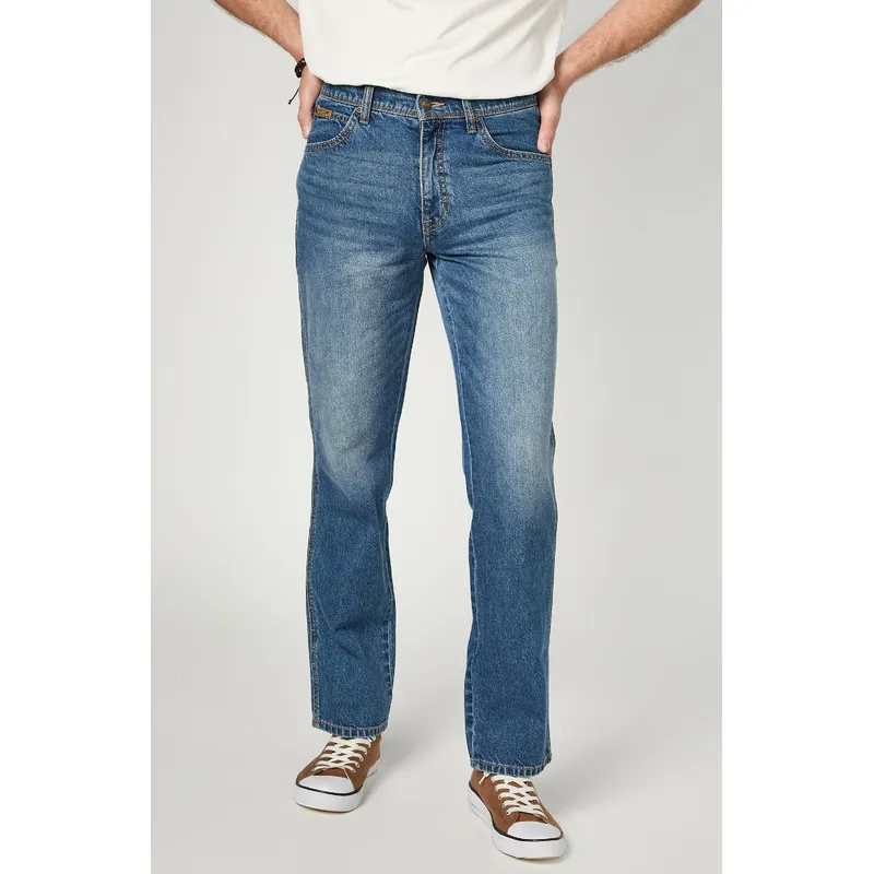 WRANGLER - Jeans Hombre Texas Mid Blue