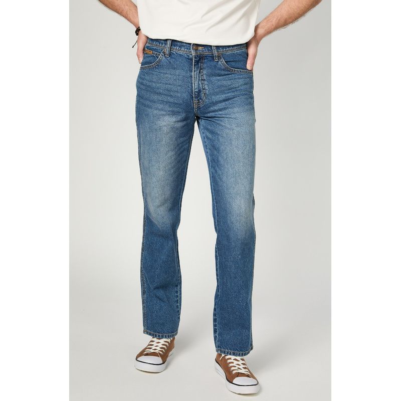 WRANGLER - Jeans Hombre Texas Mid Blue