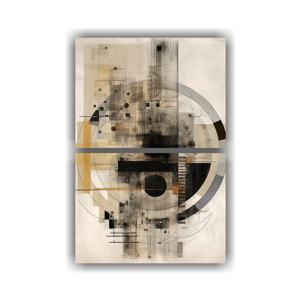 GENERICO - Obra Maestra Arte De Pared Con Finas Líneas Y 80x120 Cm