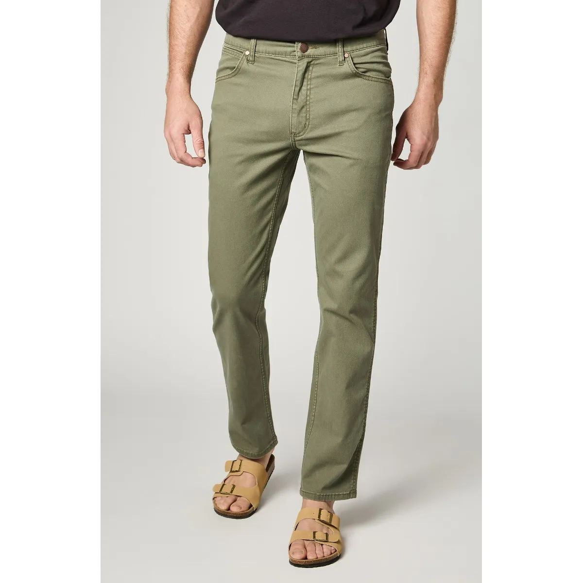 WRANGLER - Pantalón Hombre Greensboro Twill Military