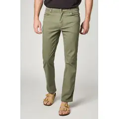 WRANGLER - Pantalón Hombre Greensboro Twill Military