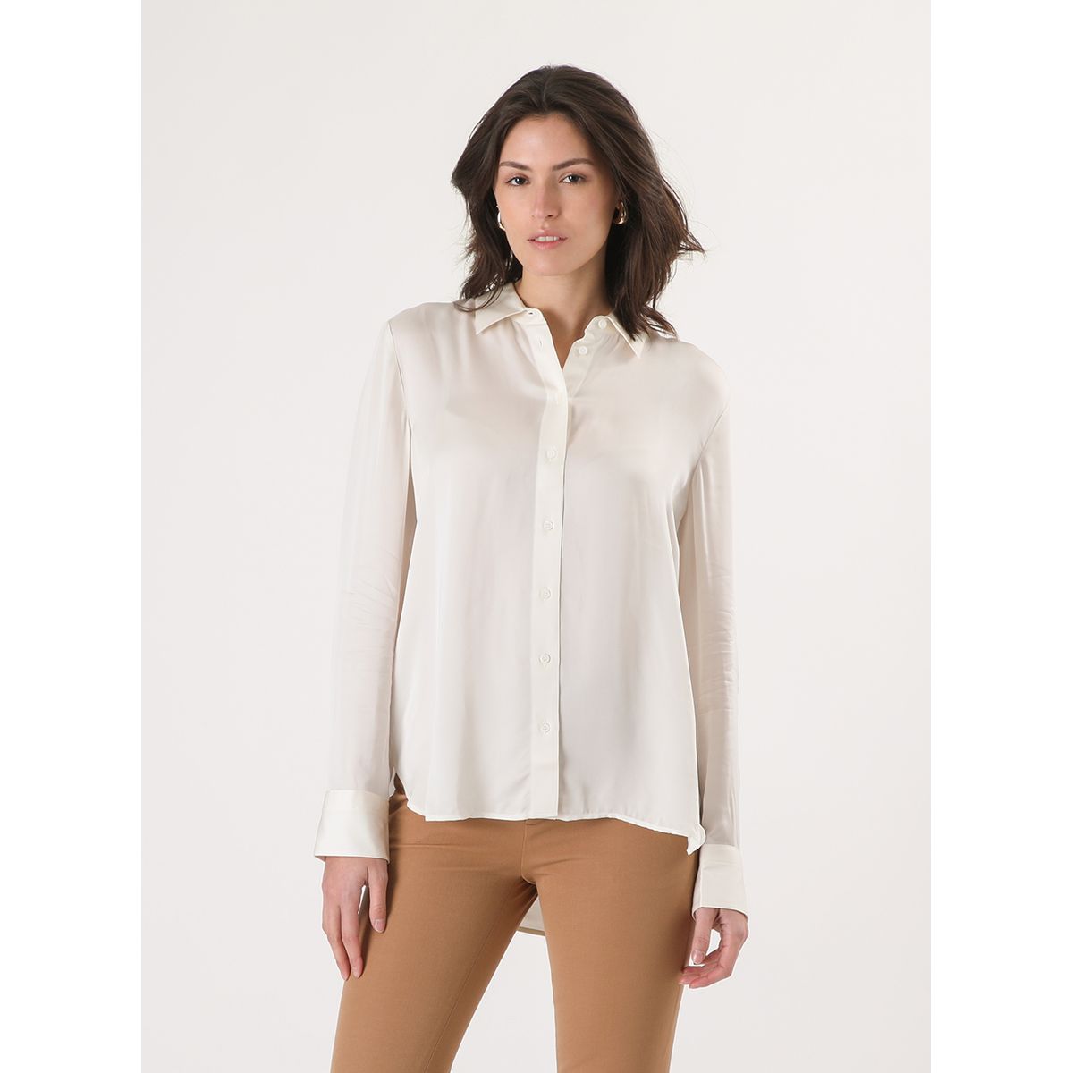 BANANA REPUBLIC - Blusa Mujer Dillon Blanco Banana Republic