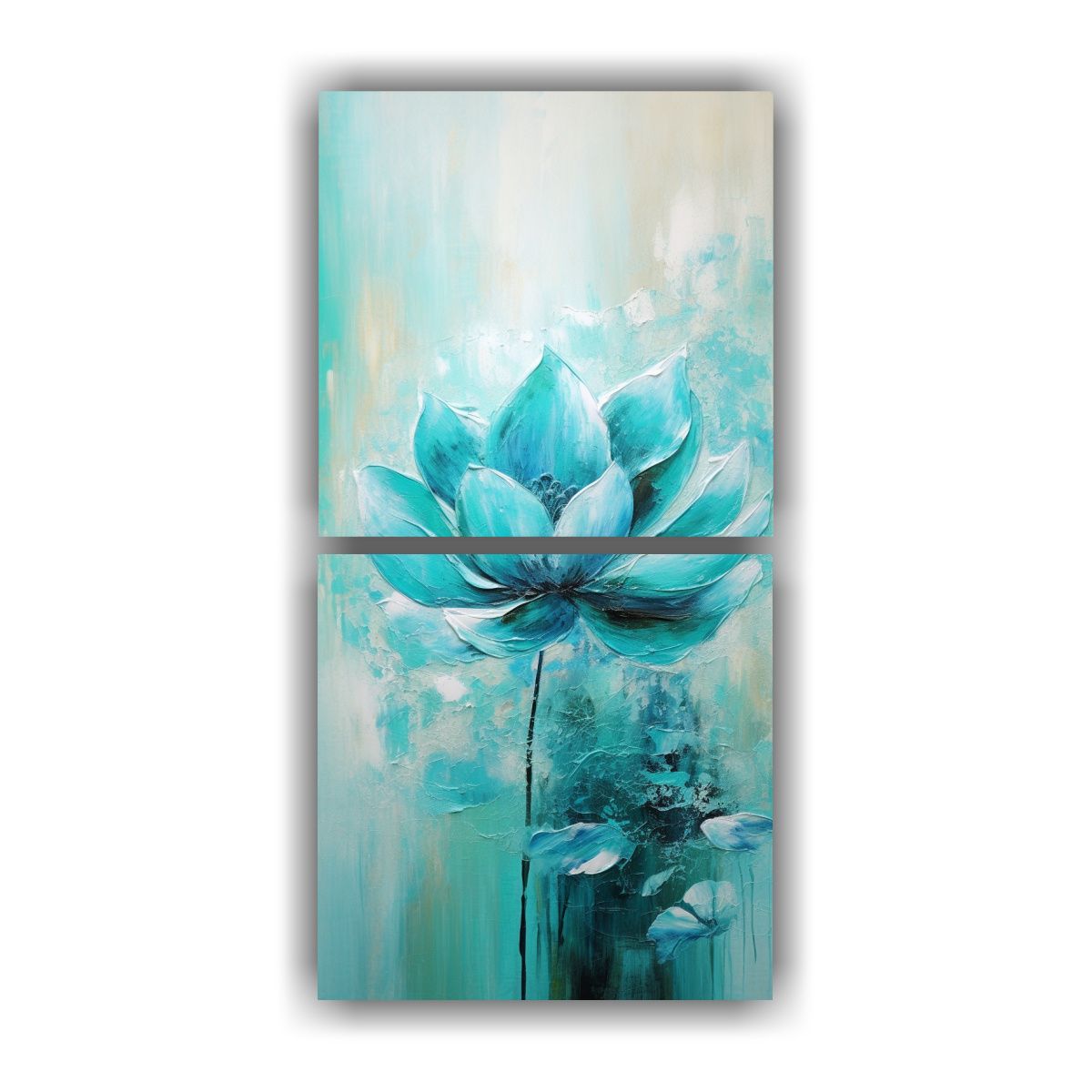 GENERICO - Pintura En Bastidor Moderna Belleza Natural Con 40x80 Cm