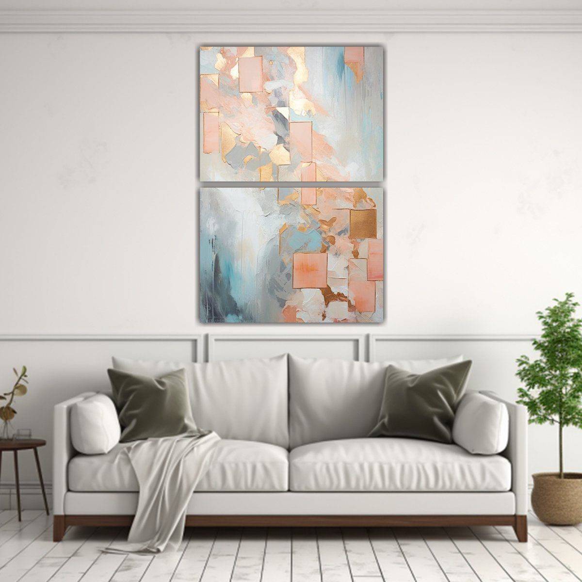 GENERICO - Pinturas Decorativas En Lienzo Con Diseño De 80x120 Cm