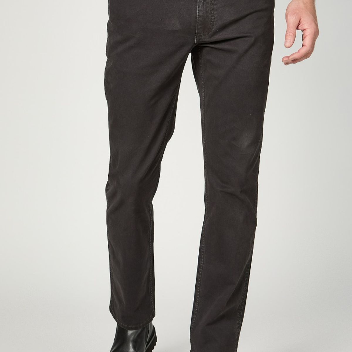 WRANGLER - Pantalón Hombre Greensboro Twill Jet Black