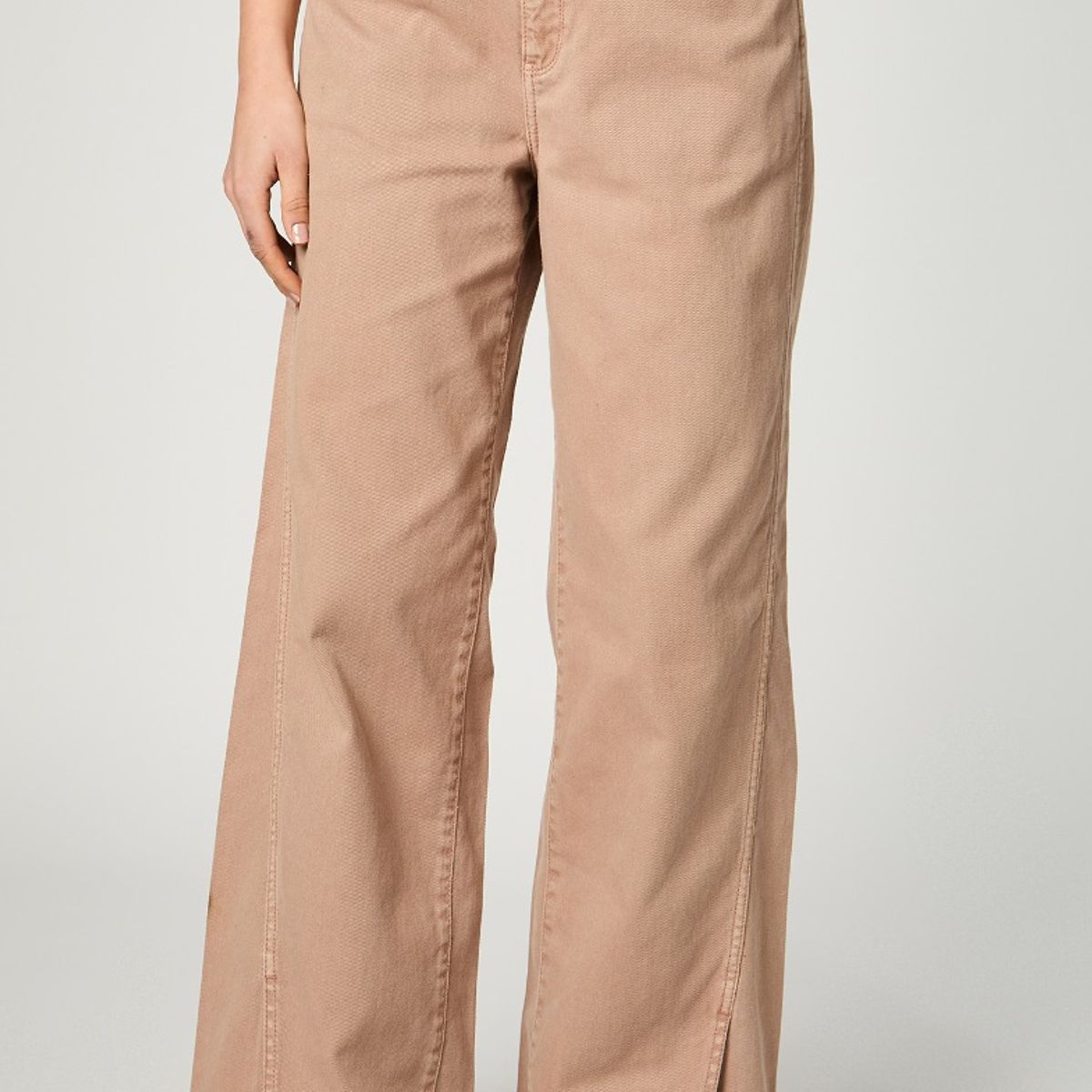 WRANGLER - Jeans Mujer Loose  Beige