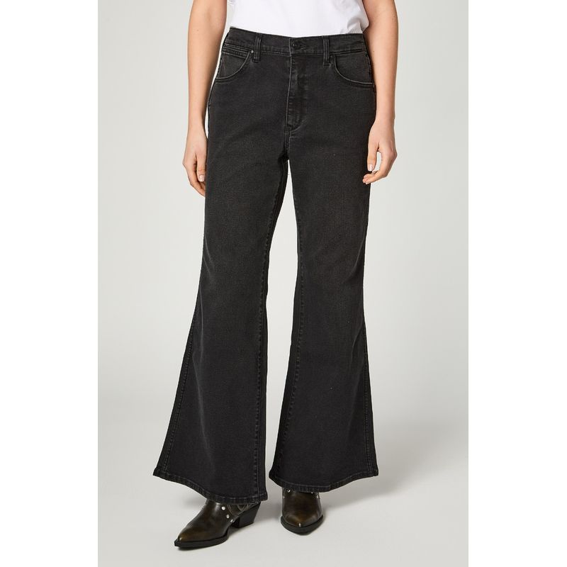 WRANGLER - Jeans Mujer Flare 70  Black