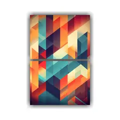 GENERICO - Pinturas Abstractas Coloridas Para Decoración De 80x120 Cm