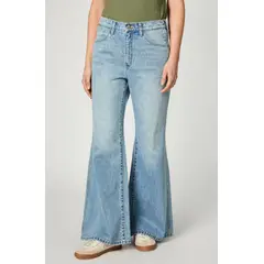 WRANGLER - Jeans Mujer Flare 70 Light Blue