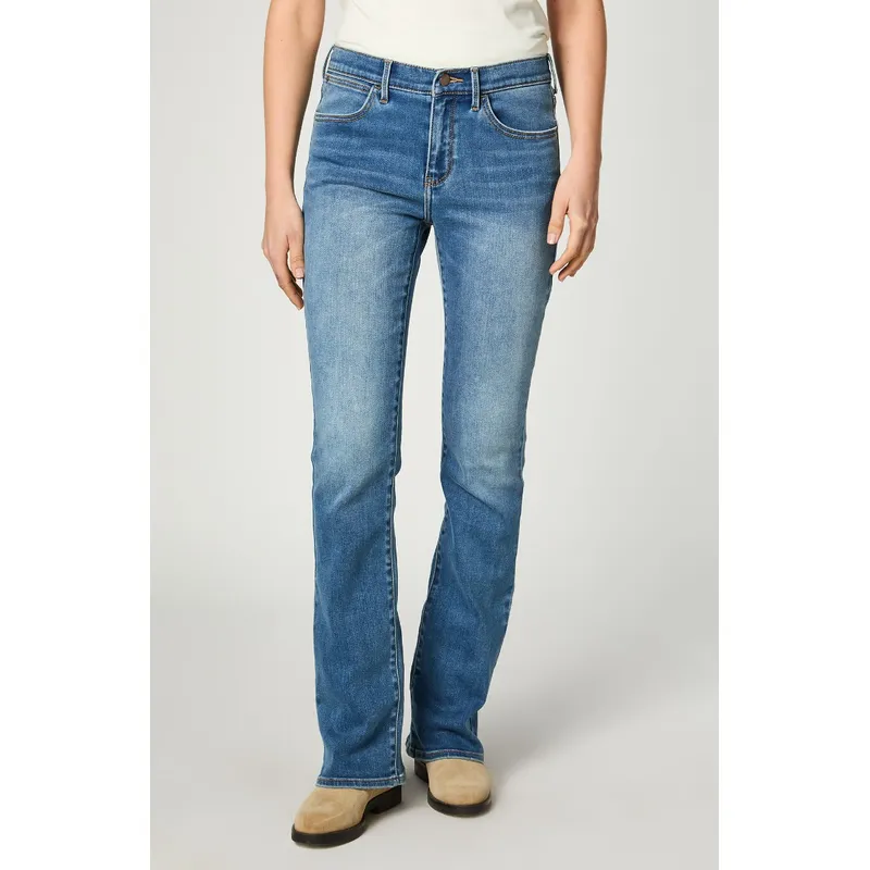 WRANGLER - Jeans Mujer Boot Cut Denim Blue