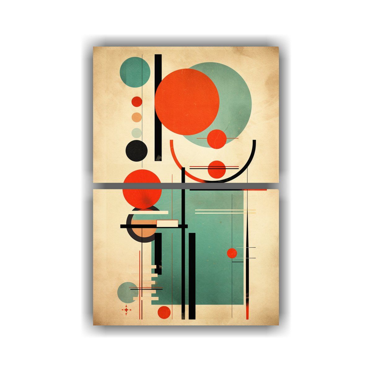 GENERICO - Pinturas Decorativas De Tela Expresión 80x120 Cm