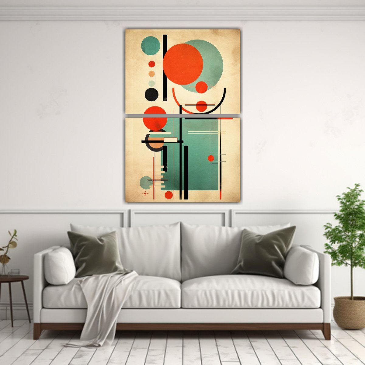 GENERICO - Pinturas Decorativas De Tela Expresión 80x120 Cm