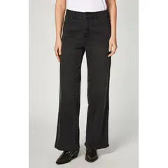 WRANGLER - Jeans Mujer Baggy Wide Leg Jet Black