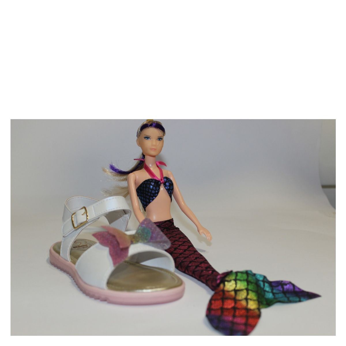 KIDY - Sandalia Niña Blanca