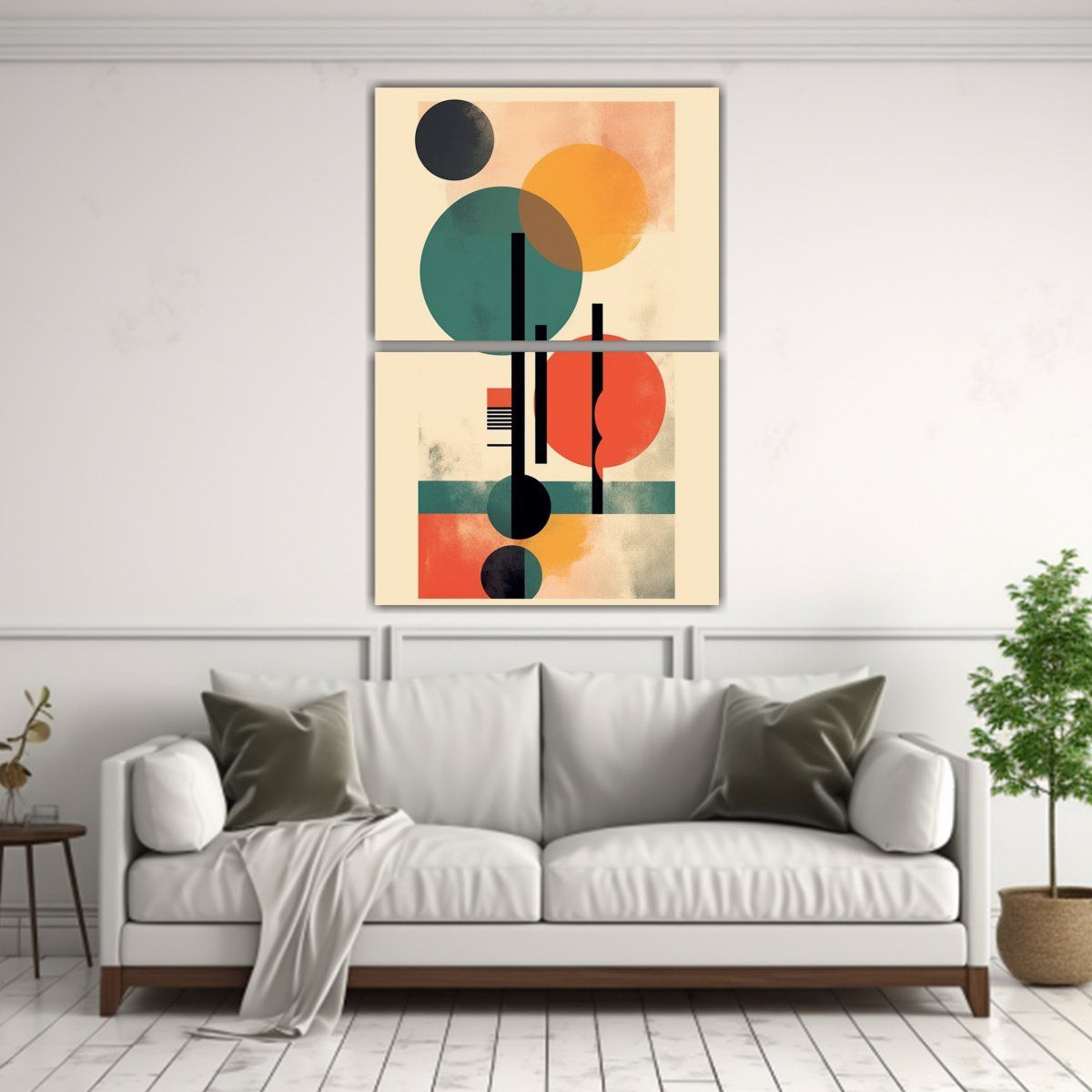 GENERICO - Pinturas Decorativas De Lienzo Vintage Con 80x120 Cm