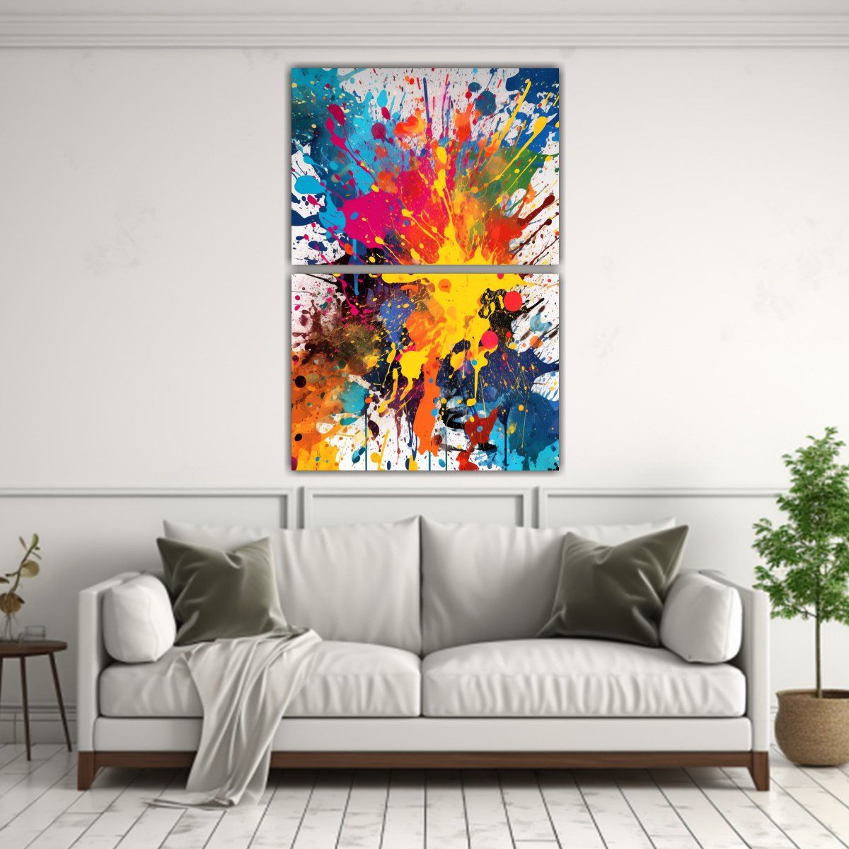 GENERICO - Pinturas Decorativas Inspiradoras Para Niños Con 80x120 Cm