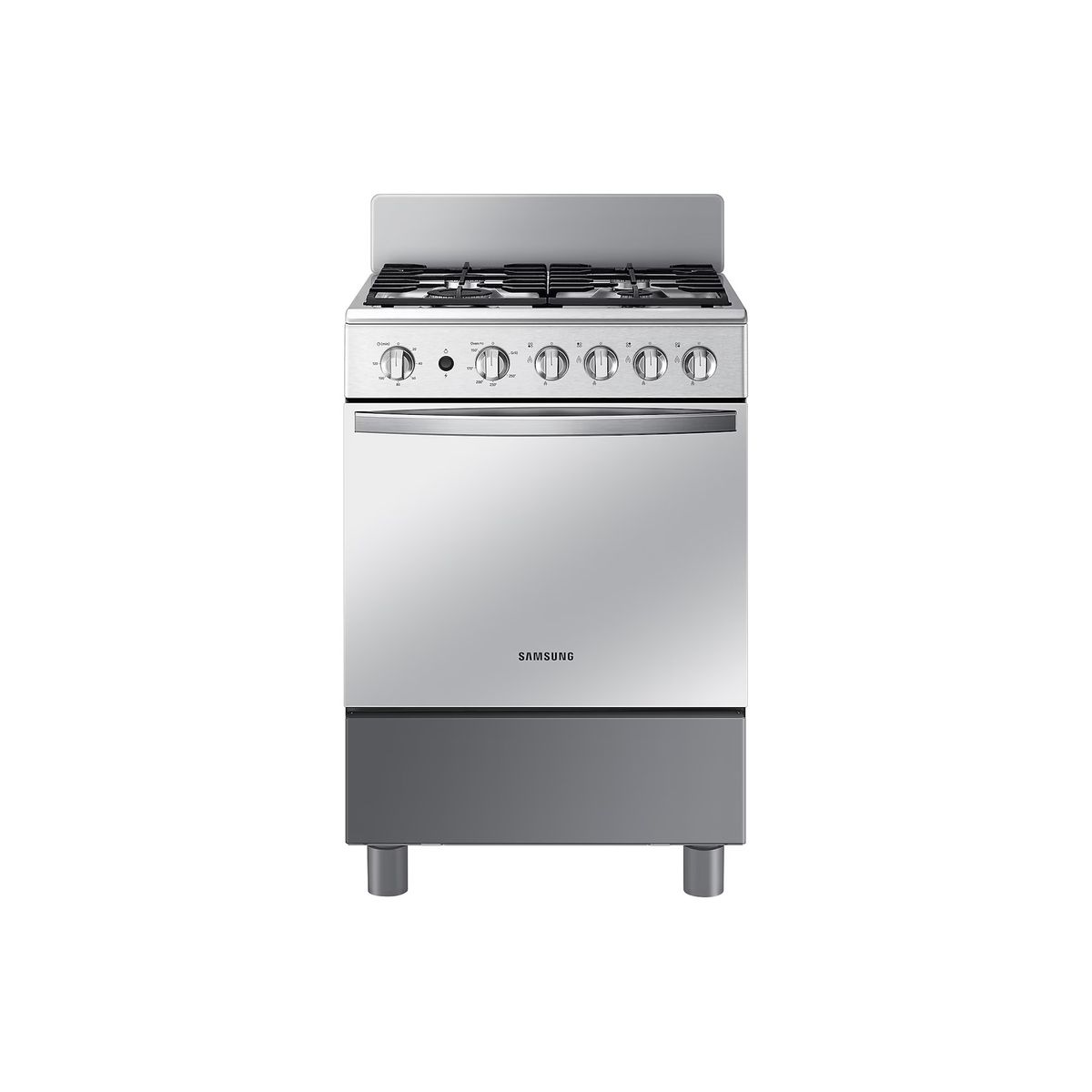 SAMSUNG - Cocina Gas Samsung 4 Platos Quemador Rápido