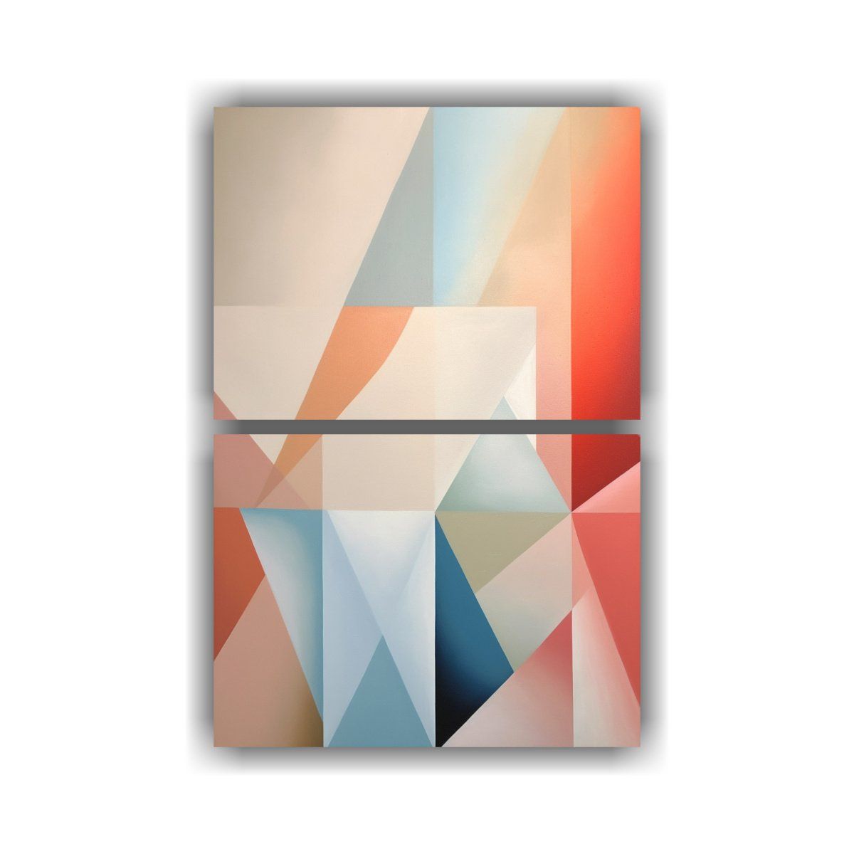 GENERICO - Pintura Minimalista De Líneas Finas Estrelladas 80x120 Cm