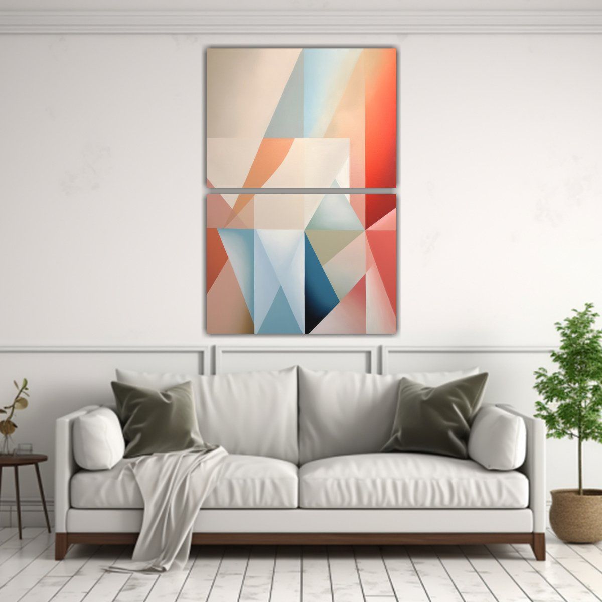 GENERICO - Pintura Minimalista De Líneas Finas Estrelladas 80x120 Cm