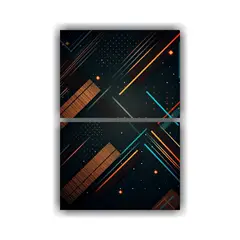 GENERICO - Pinturas Decorativas De Fondo Gráfico De 80x120 Cm