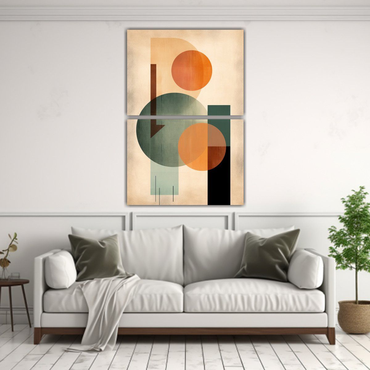 GENERICO - Arte Abstracto En Archivo Imprimible De Colores 80x120 Cm