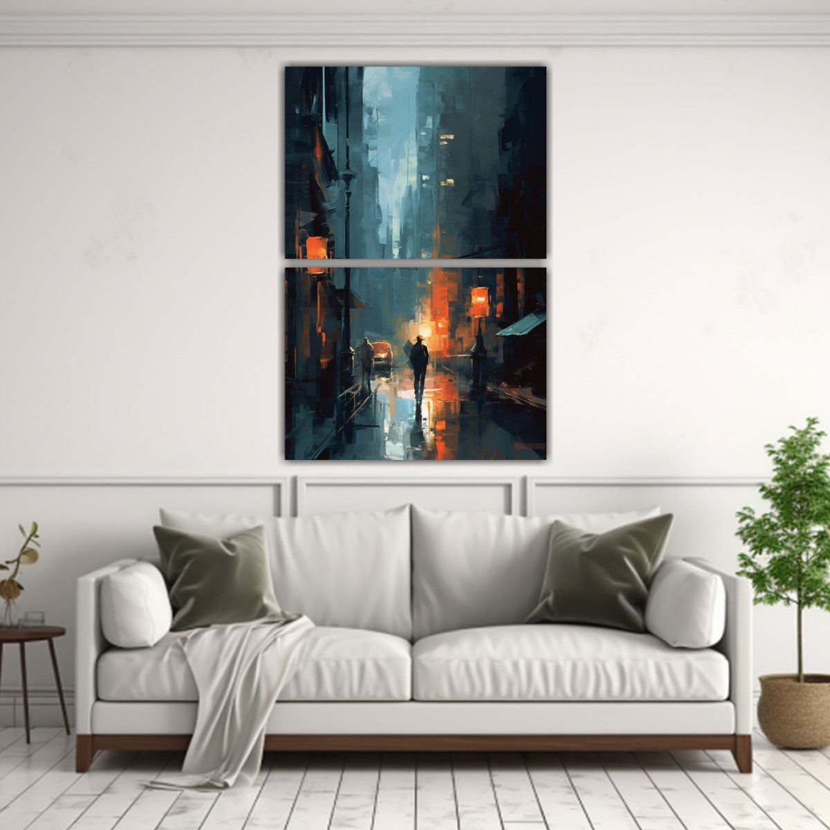 GENERICO - Cuadro Espectacular Refinado Expressionista 12 80x120 Cm