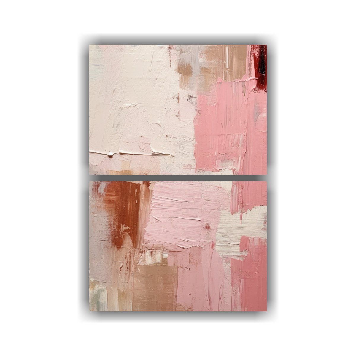 GENERICO - 2 Telas Bastidor Creativa Linda 3 Días De 80x120 Cm