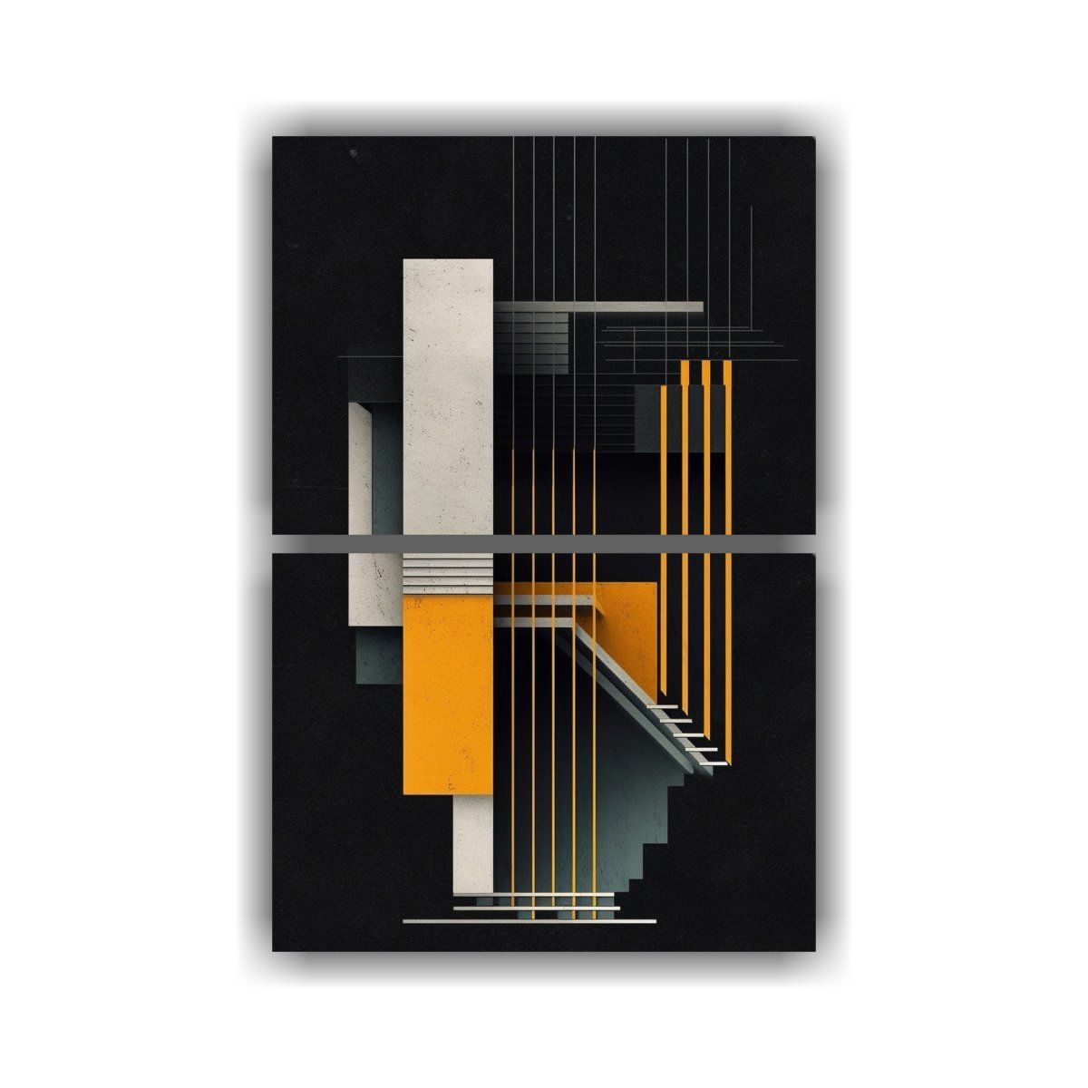 GENERICO - Pinturas Decorativas De Arquitectura Antigua 80x120 Cm