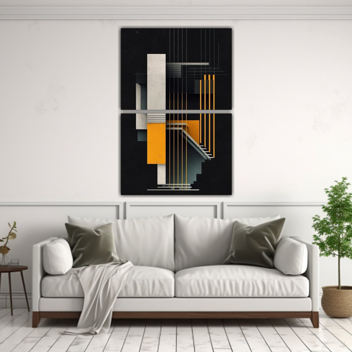 GENERICO - Pinturas Decorativas De Arquitectura Antigua 80x120 Cm