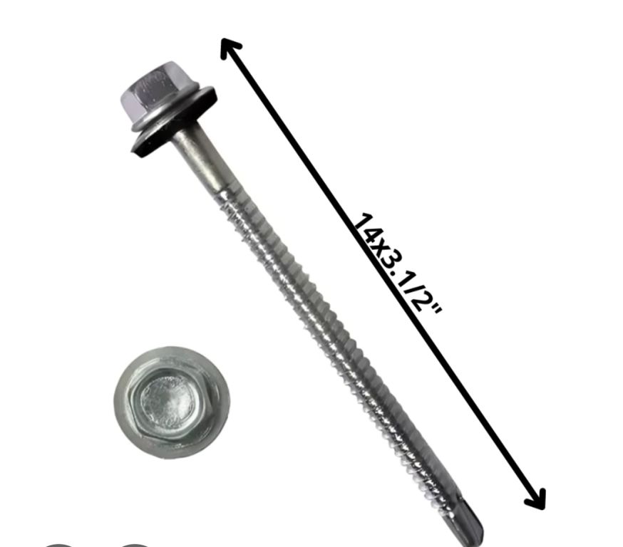 Tornillo Hexagonal Punta Broca 14x3 1/2 100 Und | Sodimac Chile