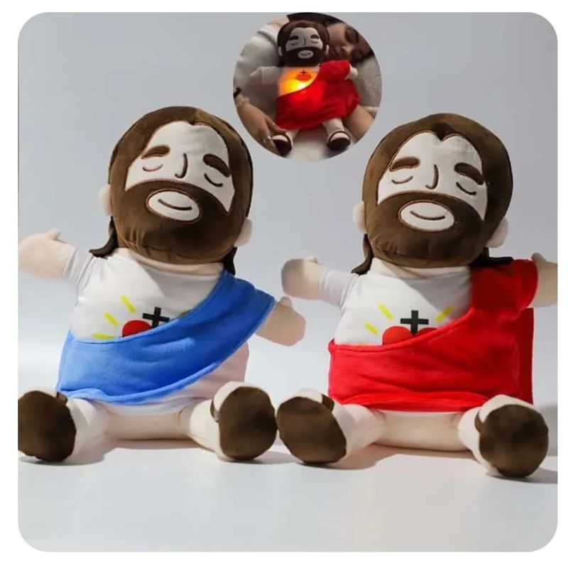 GENERICO - Peluche de Jesús que respira