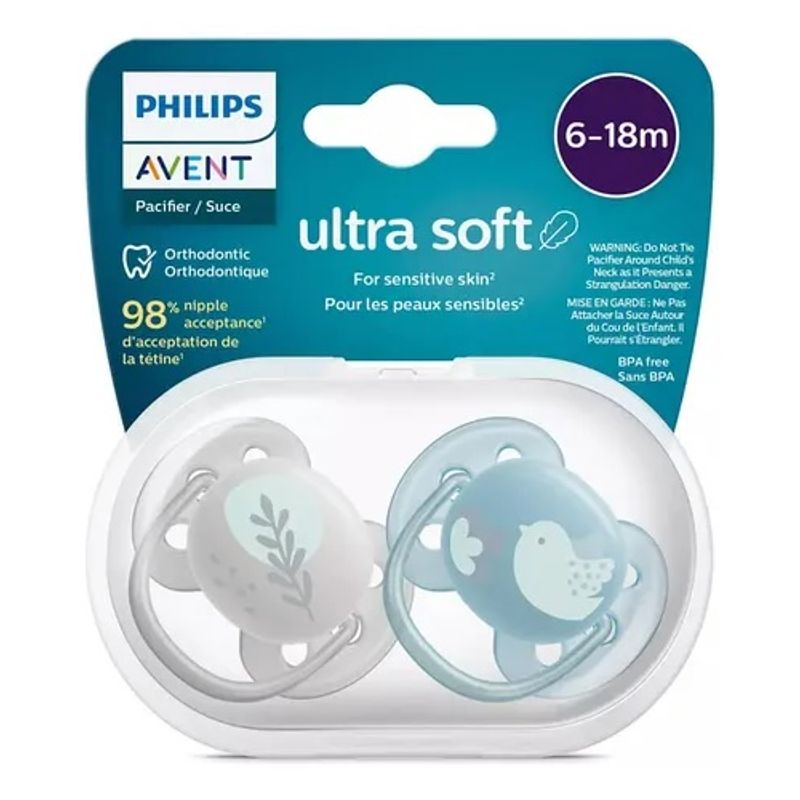 GENERICO - Chupete  Ultra Soft X2u 6-18 Meses