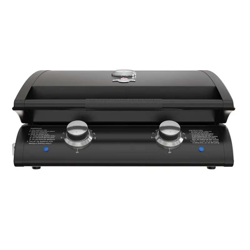 AMERICAN GRILL - Parrilla Exterior Electrica Boston E2B Black