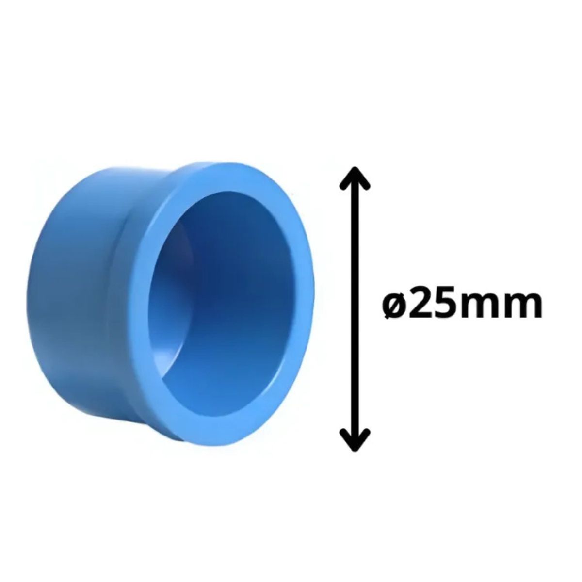 GENERICO - TAPA GORRO PVC PRESION CEMENTAR 25MM