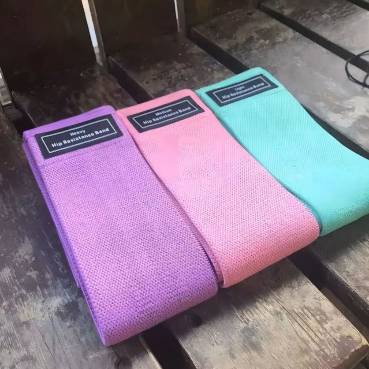 GENERICO - Set 3 Bandas Elásticas para piernas y glúteos