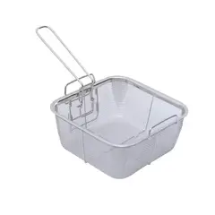 GENERICO - Cesto Colador de Malla de Acero Inoxidable