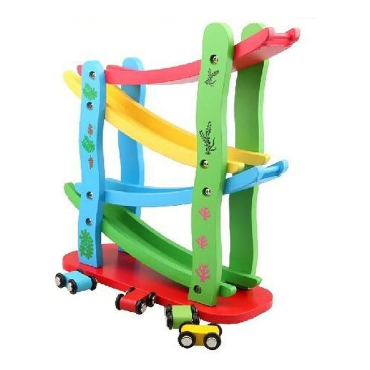 GENERICO - AUTOPISTA JUGUETE MADERA