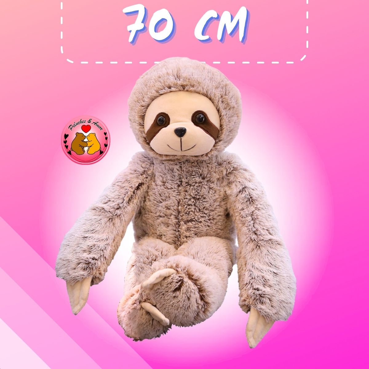 GENERICO - Peluche de Oso Perezoso 70 cm