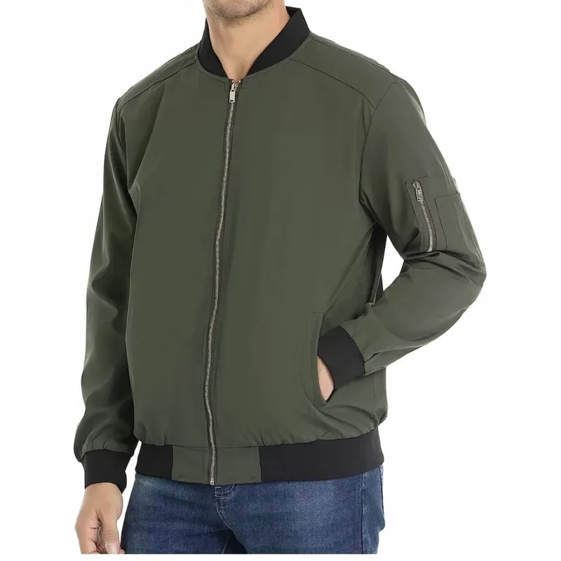 BLUE MOUNTAIN - Chaqueta Bomber Hombre Casual