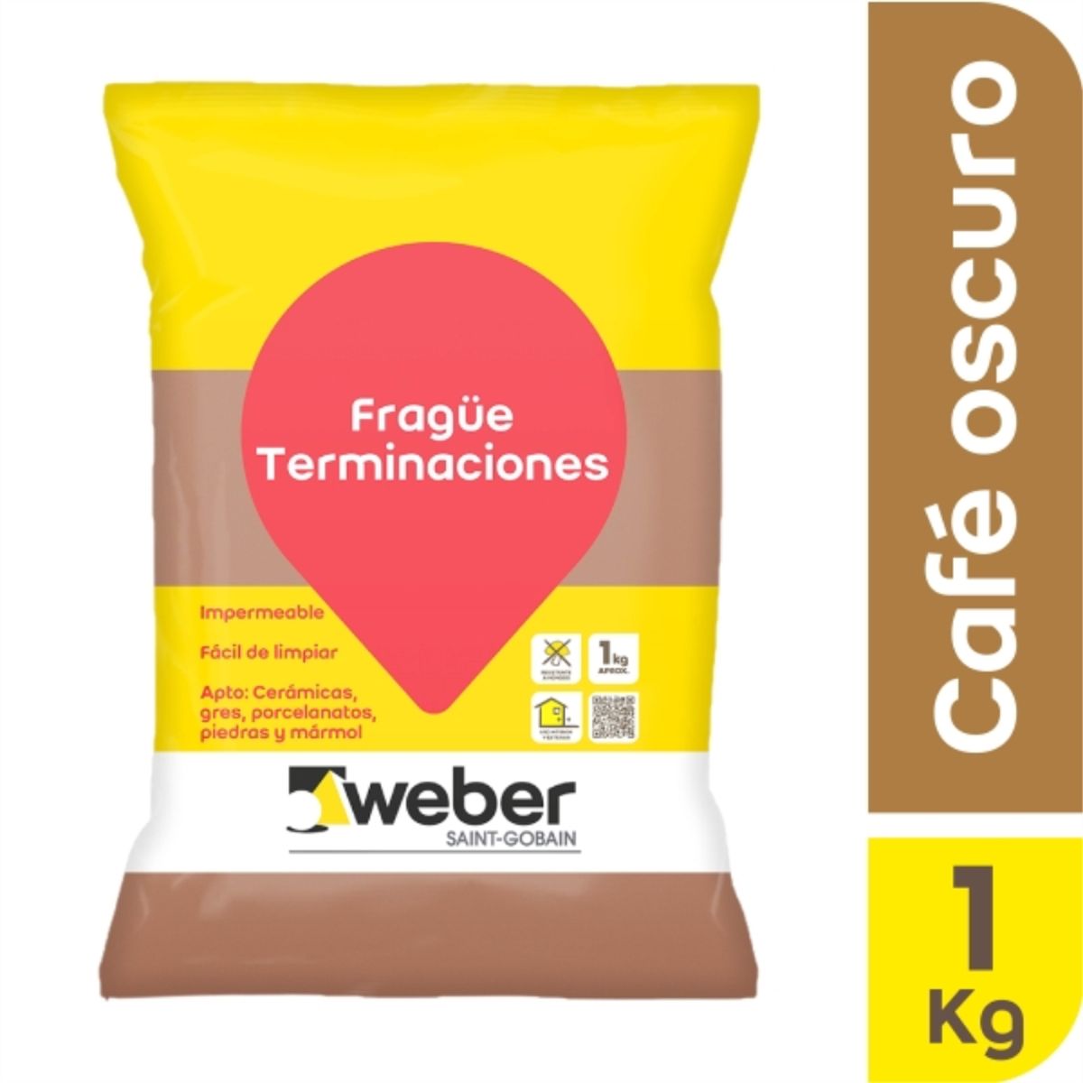 WEBER - Fragüe café oscuro 1 kg