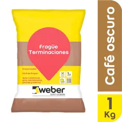 WEBER - Fragüe café oscuro 1 kg