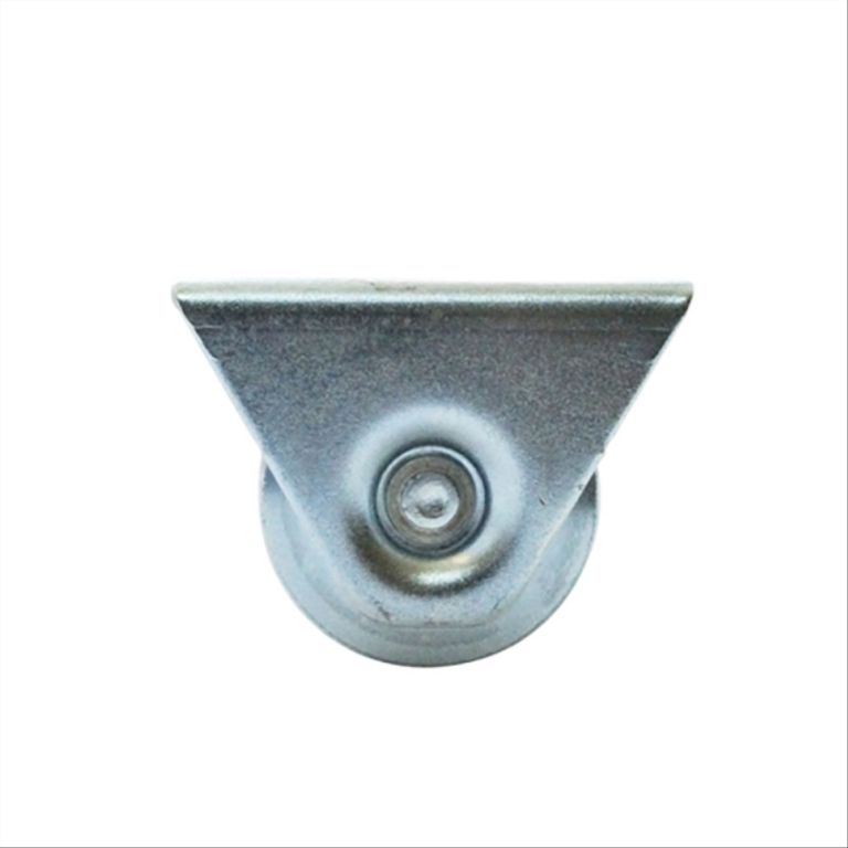 Rueda al piso para porton 60mm heavy duty con base