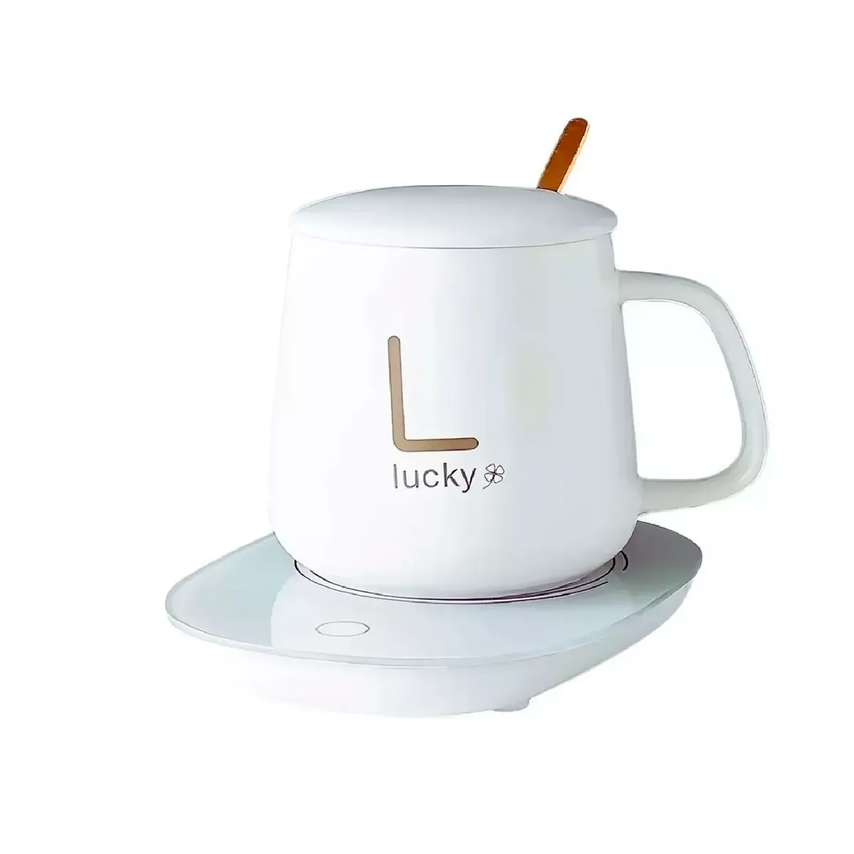 HOME CONNECT - Taza Calentador Eléctrico Para Café Té Leche Blanco