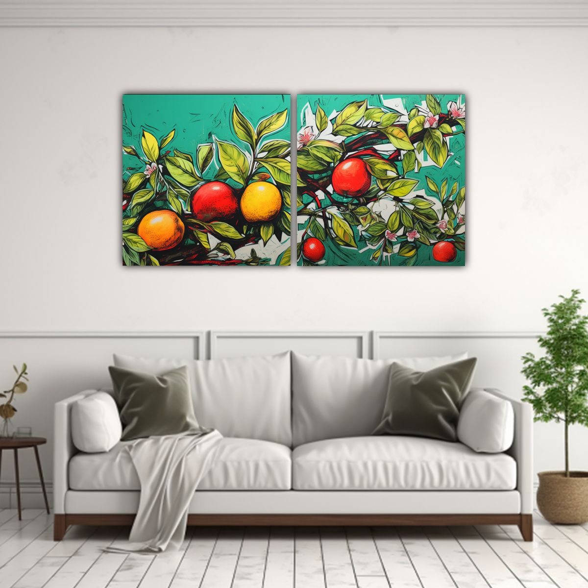 GENERICO - Pinturas Decorativas Armonía Cromática A Lemon 140x70 Cm