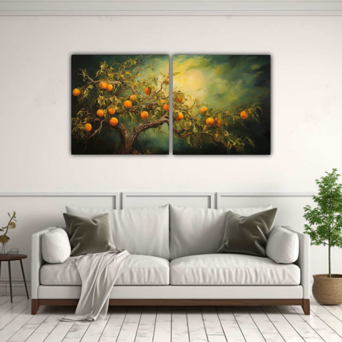 GENERICO - Pintura Abstracta Al óleo Detalles Altos Estilo 120x60 Cm