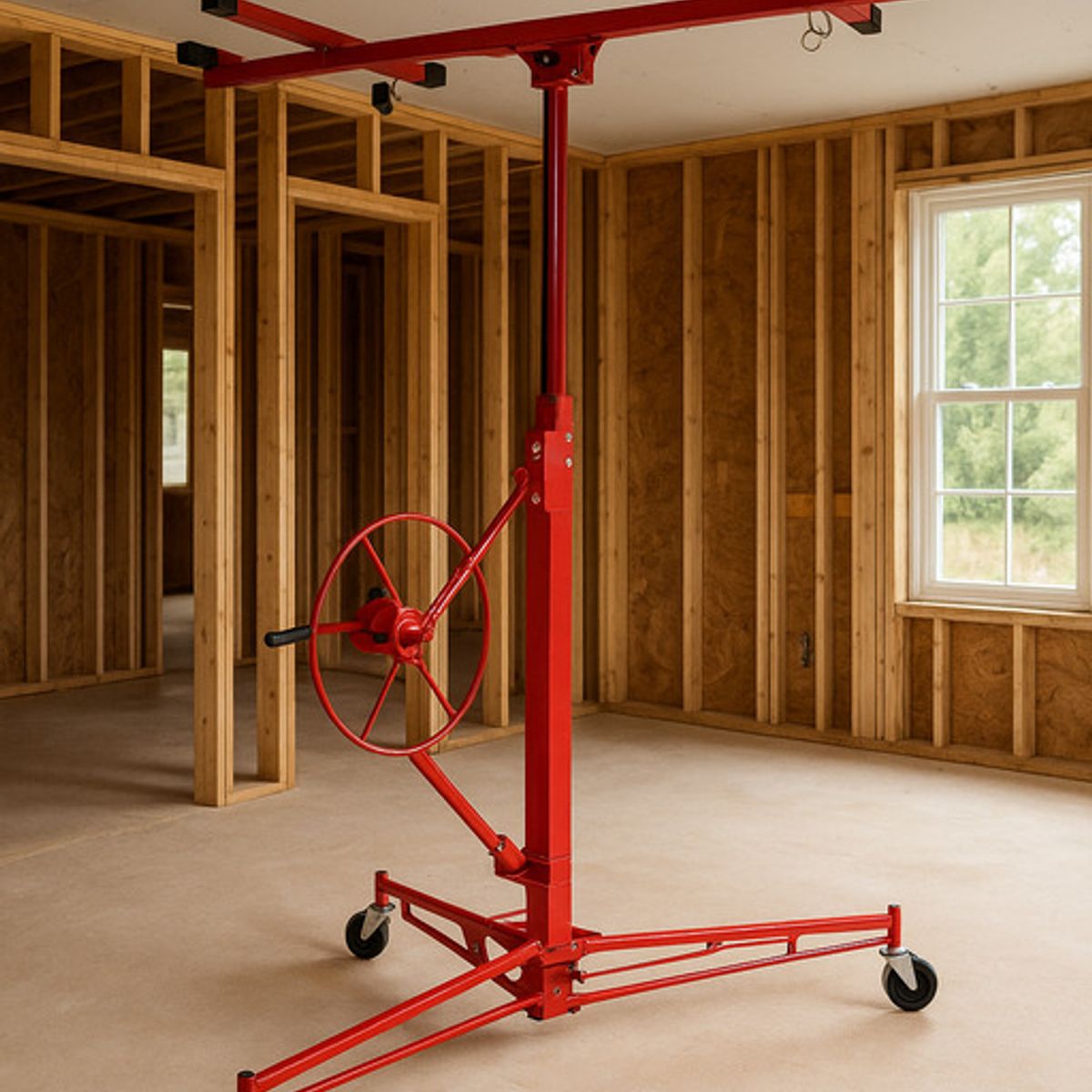 BRYO - Elevador de Paneles Drywal Placa Yeso Carton OSB H33 m BRYO