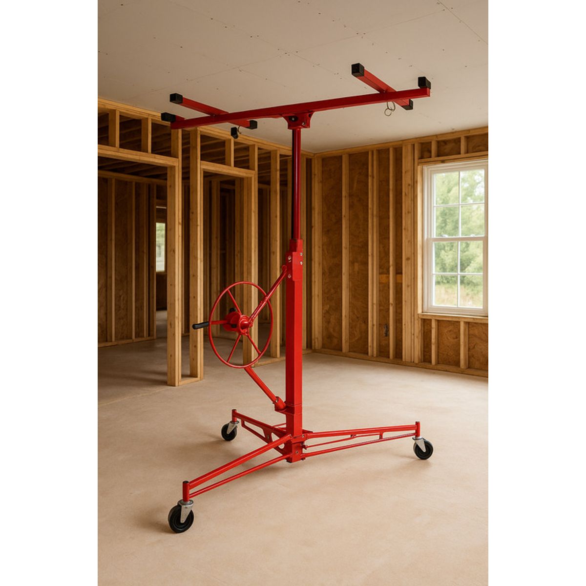 BRYO - Elevador de Paneles Drywal Placa Yeso Carton OSB H33 m BRYO