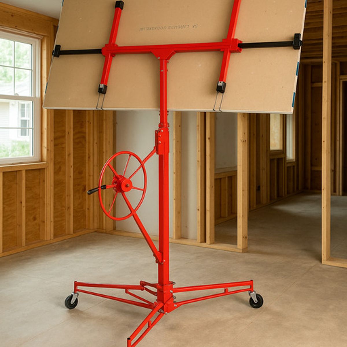 BRYO - Elevador de Paneles Drywal Placa Yeso Carton OSB H33 m BRYO