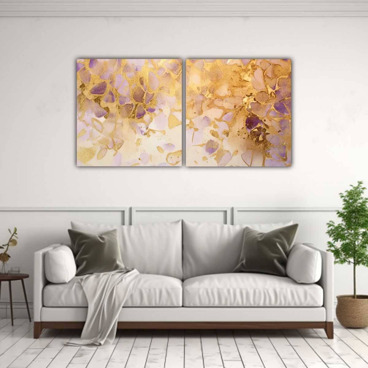 GENERICO - Pinturas Decorativas De Tela En El Estilo De 120x60 Cm